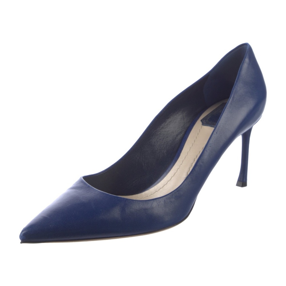 Dior Blue High Heel Pumps
